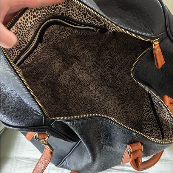 Sole Society Leather Duffel Bag - Picture 4 of 4